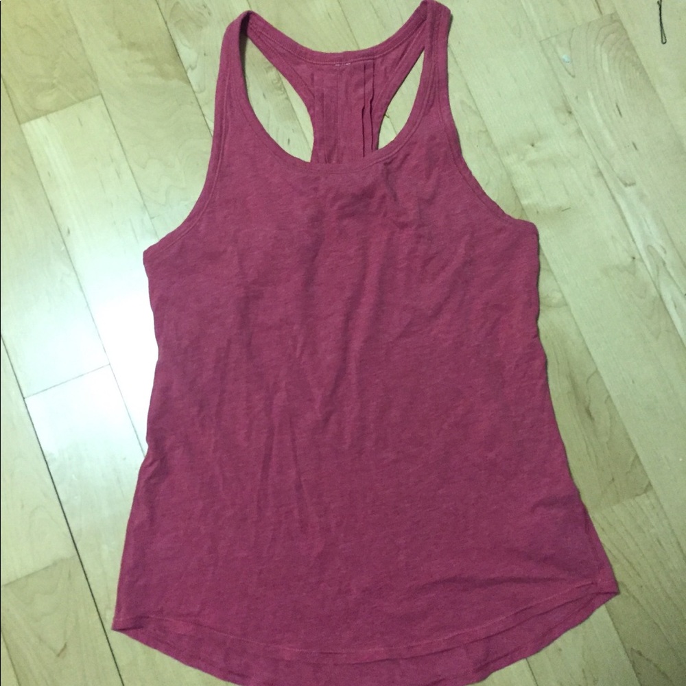 Pink Lululemon Tank